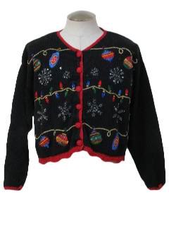 1980's Womens Ugly Christmas Sweater