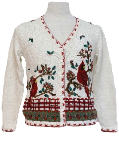 1980's Womens Ugly Christmas Sweater