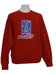 1980's Unisex Ugly Christmas Sweatshirt