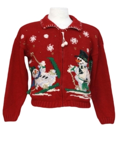 1980's Womens Ugly Christmas Sweater