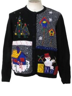 1980's Womens Ugly Christmas Sweater