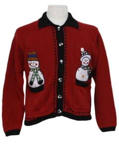 1980's Womens Ugly Christmas Sweater