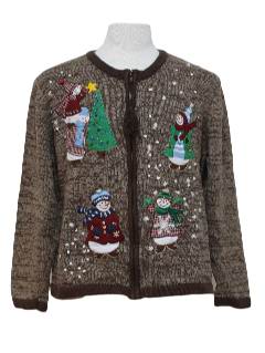 1980's Womens Ugly Christmas Sweater