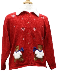 1980's Womens Ugly Christmas Sweater