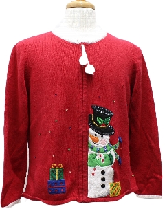 1980's Womens Ugly Christmas Sweater