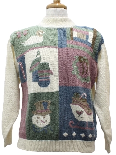 1980's Womens Ugly Christmas Sweater