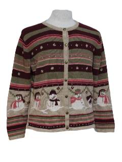 1980's Womens Ugly Christmas Sweater