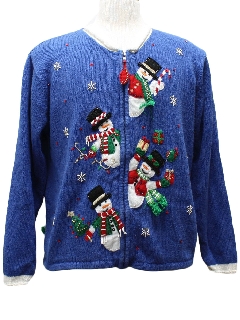 1980's Womens Ugly Christmas Sweater