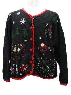 1980's Womens Ugly Christmas Sweater