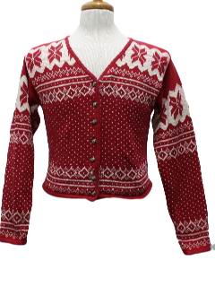 1980's Womens/Girls Ugly Christmas Sweater