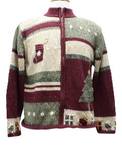 1980's Womens Ugly Christmas Sweater