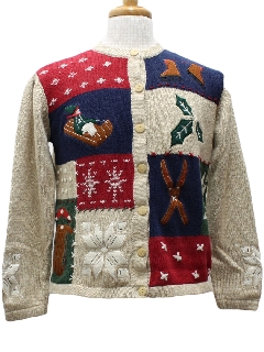 1980's Womens Ugly Christmas Sweater