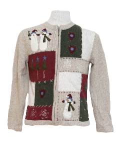 1980's Womens Ugly Christmas Sweater