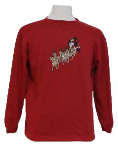 1980's Unisex Ugly Christmas Sweatshirt