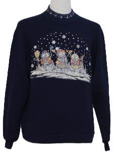 1980's Unisex Ugly Christmas Sweatshirt