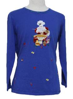 1980's Unisex Ugly Christmas  Sweater Shirt