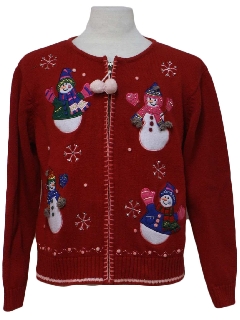 1980's Womens Ugly Christmas Sweater