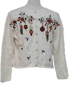 1980's Womens Ugly Christmas Sweater