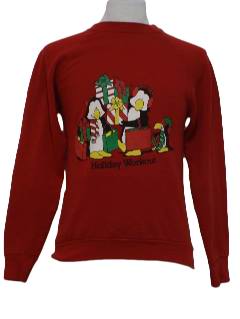 1980's Unisex Ugly Christmas Sweatshirt