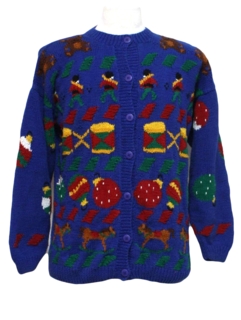 1980's Womens Ugly Christmas Sweater