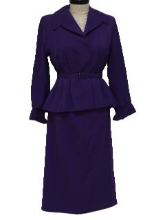 1940's Womens Skirt Suit