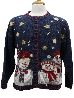 1980's Womens Ugly Christmas Sweater