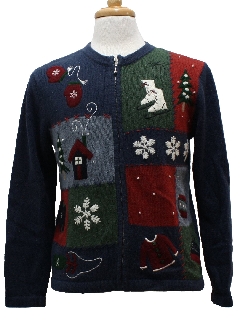 1980's Womens Ugly Christmas Sweater