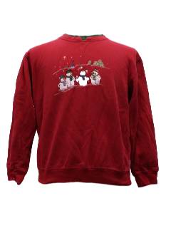 1980's Unisex Ugly Christmas Sweatshirt