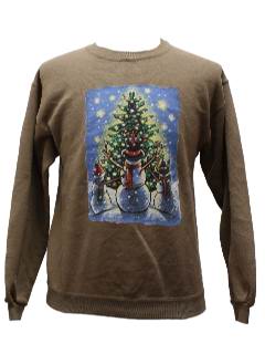 1980's Unisex Ugly Christmas Sweatshirt