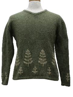 1980's Womens  Christmas Sweater