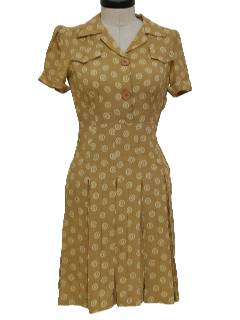 1940's Womens Day Dress
