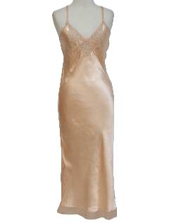 1960's Womens Lingerie Night Dress