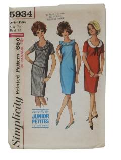 1960's Womens Pattern