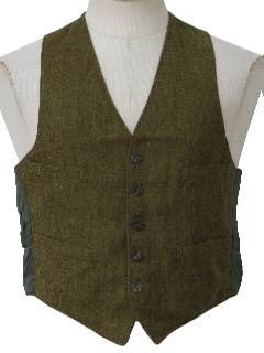 1950's Mens Suit Vest