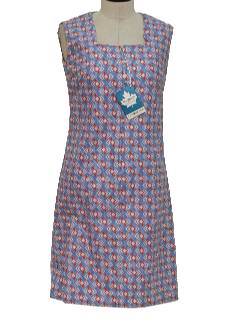 1960's Womens Mod Shift Dress