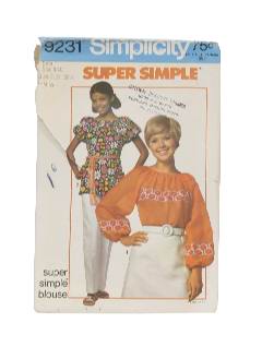 1970's Womens Pattern