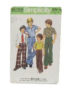 1970's Mens/Boys Pattern