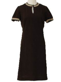 1970's Womens Knit Dress