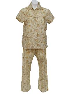 1960's Womens Lingerie Pajamas
