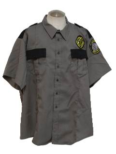 1990's Mens Wicked 90s Grunge Work Shirt