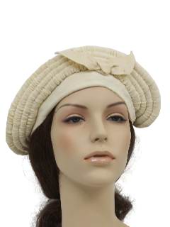 1940's Womens Accessories -Beret Hat