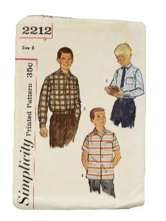 1950's Mens/Childs Sewing Pattern