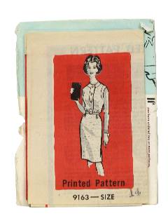 1960's Womens Sewing Pattern