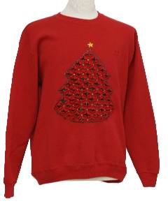 1980's Unisex Ugly Christmas Sweatshirt