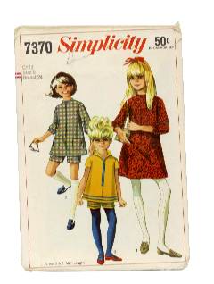 1960's Womens/Childs Pattern