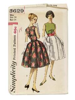 1960's Womens Pattern