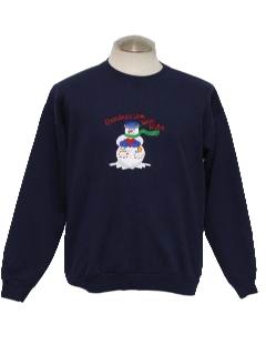 1980's Unisex Ugly Christmas Sweatshirt