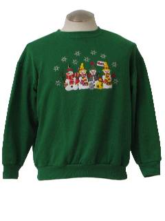 1980's Unisex Ugly Christmas Sweatshirt