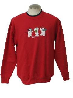 1980's Unisex Ugly Christmas Sweatshirt