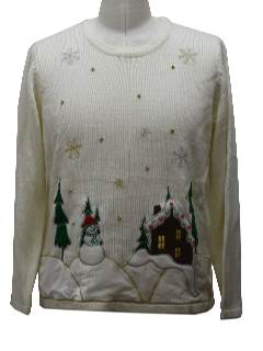 1980's Unisex Ugly Christmas Sweater